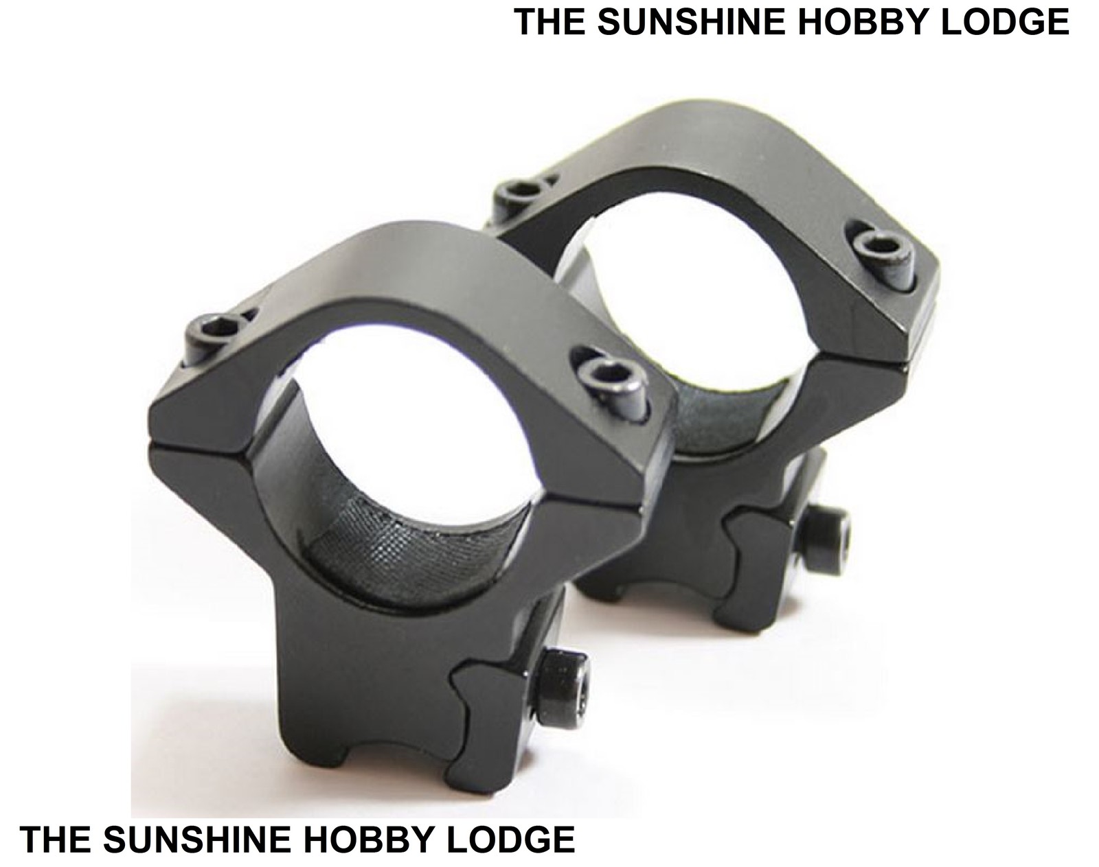 Scope Telescopic Sight Mounts 2 Piece Medium 40mm Fit 1" Tube 11mm 3/8