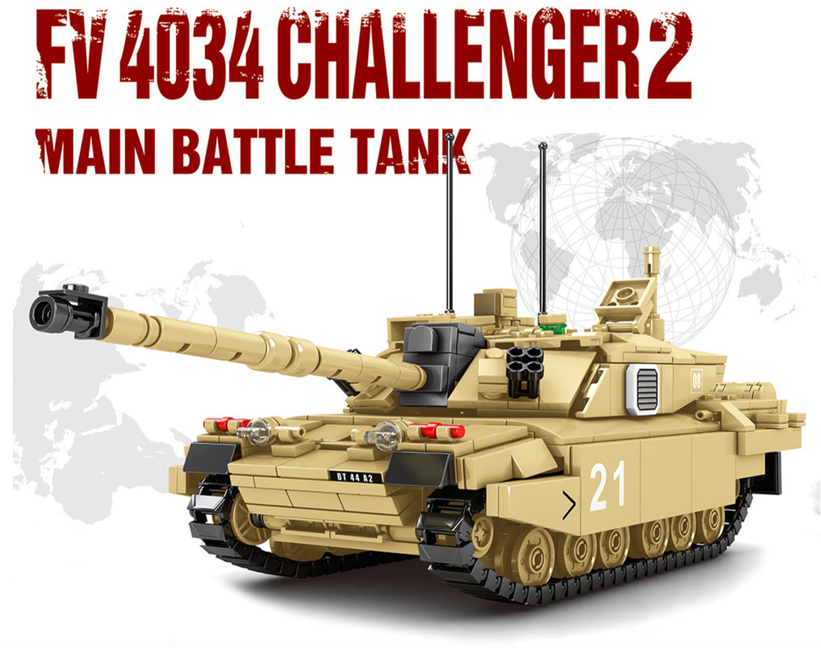 Lego challenger tank hot sale