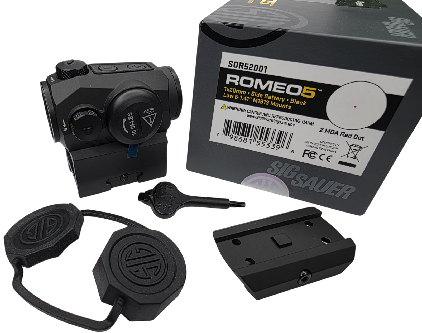 SIG SAUER ROMEO5⚠️4月30日まで⚠️ SIG ROMEO 5X 1x20mm Red Dot Sight | rifle & pistol optics