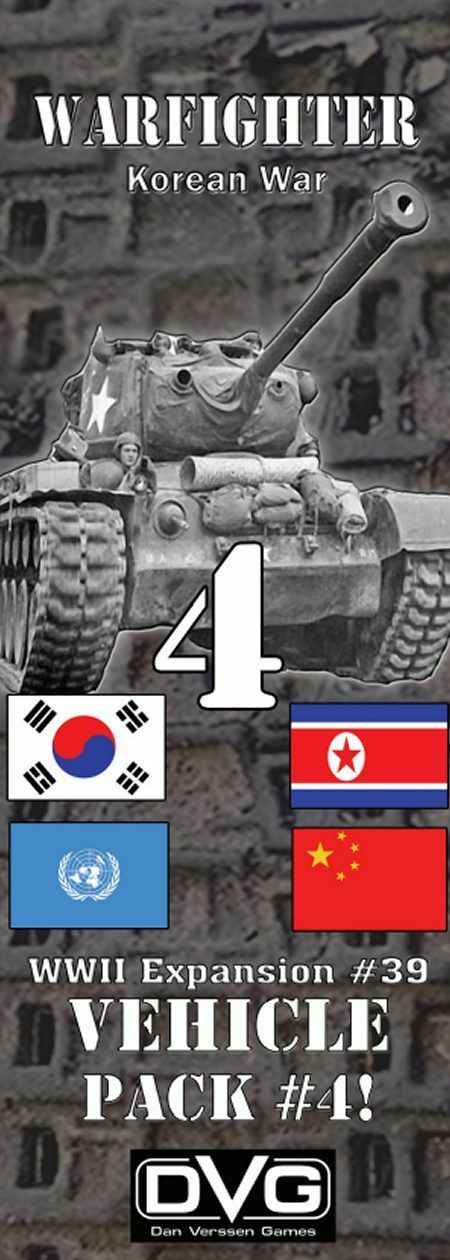 DVG Warfighter: Дополнение №39 ко Второй мировой войне, набор транспортных средств №4 для Корейской войны DVG NISW