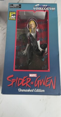 SDCC COMIC CON 2016 EXCLUSIVE MARVEL GALLERY SPIDER-GWEN UNMASKED FIGURE 