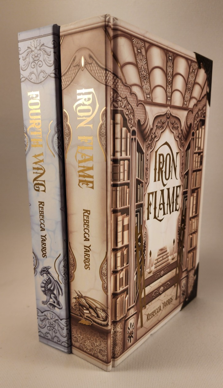 Rebecca Yarros Iron Flame & Fourth Wing Luxe Edition Bookish