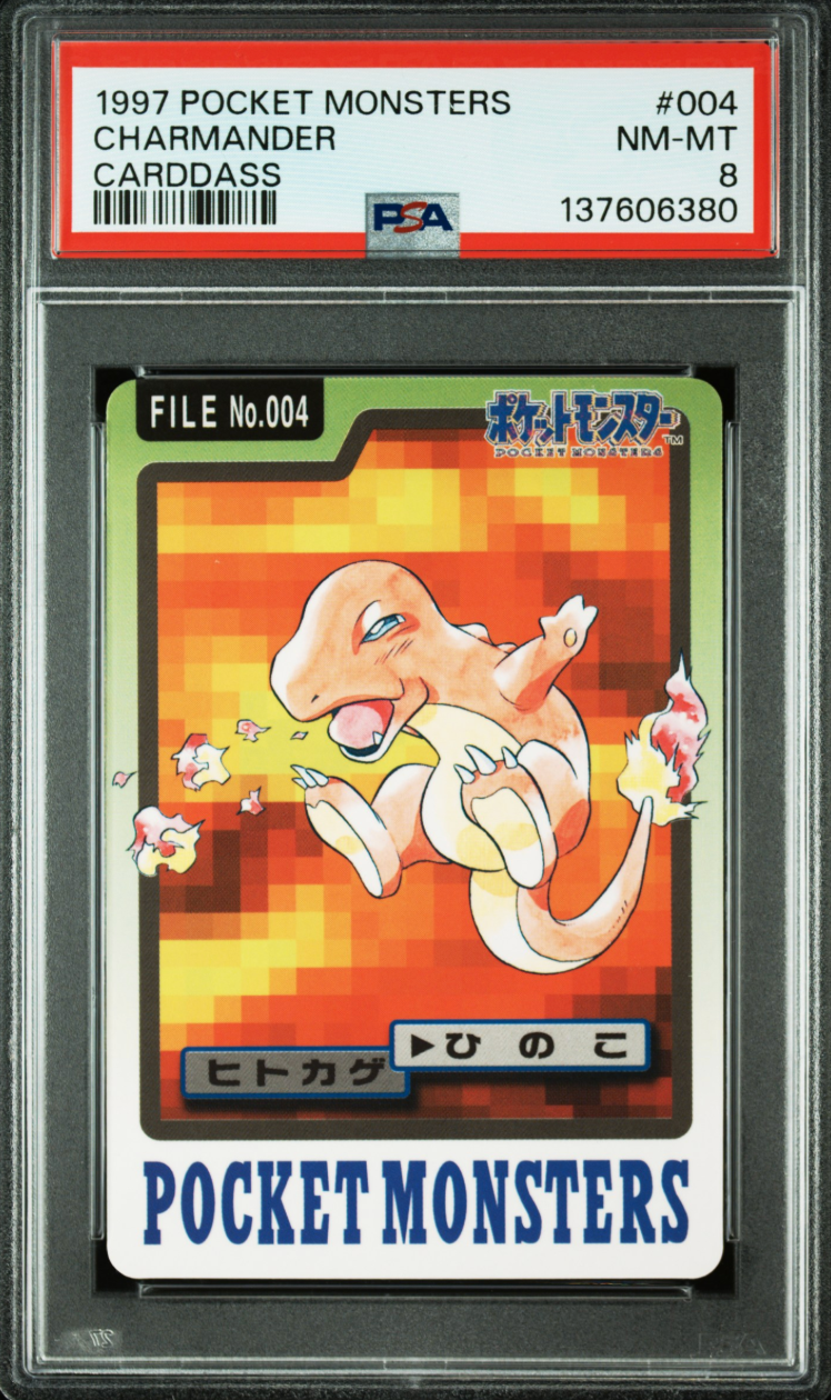 Charmander PSA 8