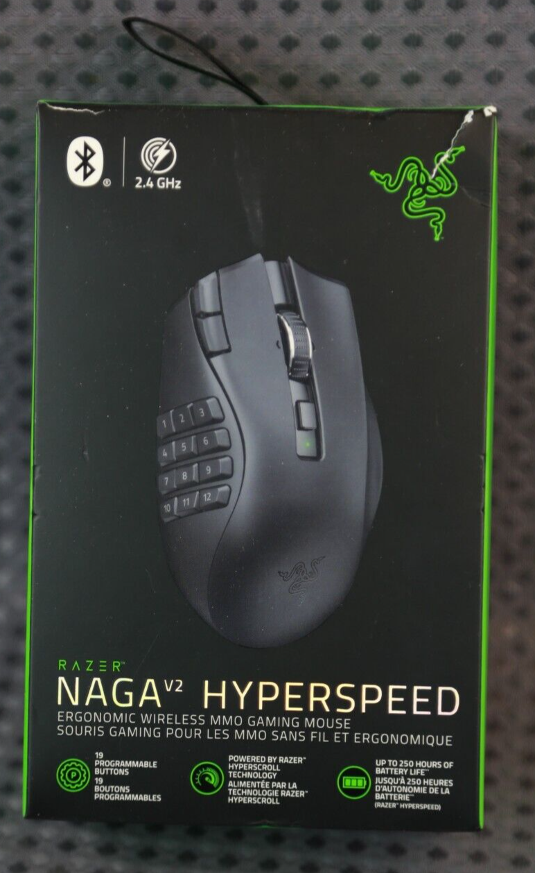 マウス・トラックボール Razer Naga V2 Hyperspeed Razer Naga V2 HyperSpeed Review - RTINGS.com