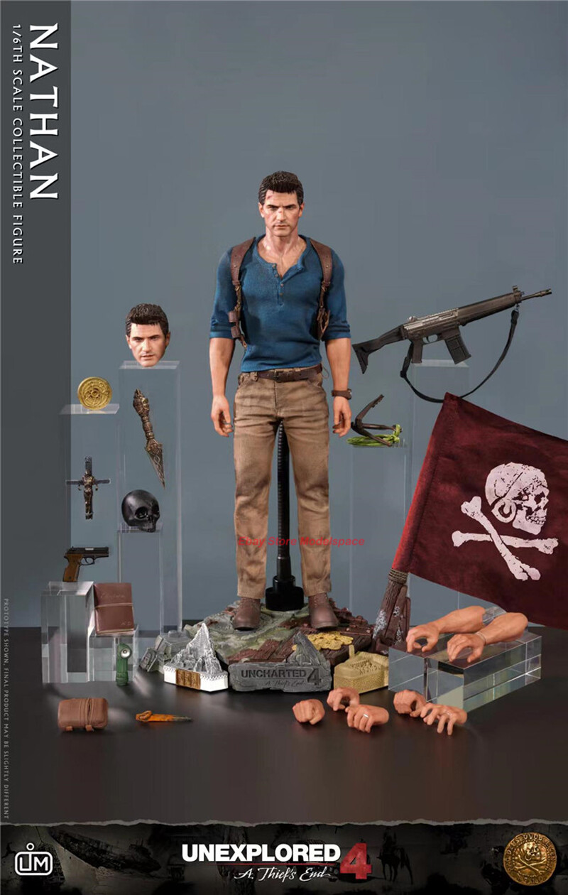 1/6 LIMTOYS LIM012 Uncharted 4 Nathan Drake Action Figure 1/6 LIMTOYS LIM012 Uncharted 4 Nathan Drake Action Figure