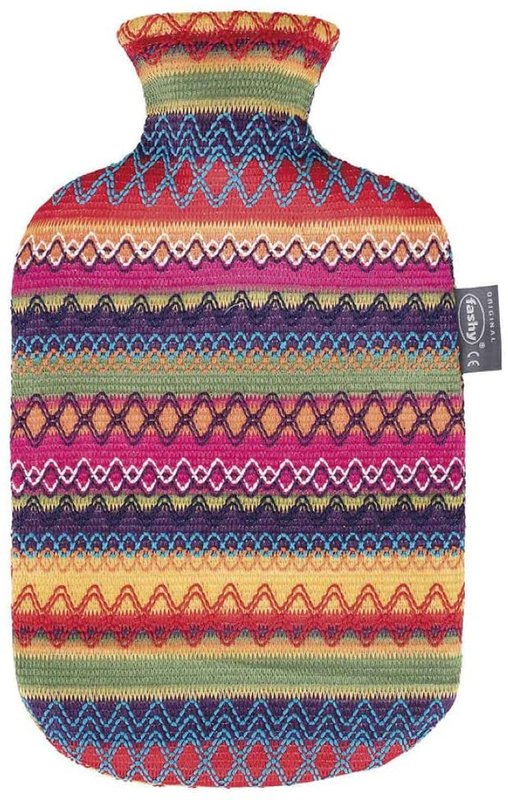 Fashy 2 L Peru-Design Cover Hot Water Bottle