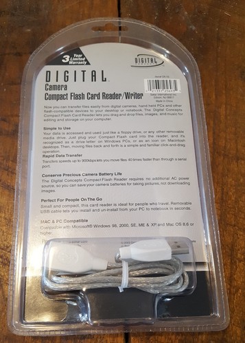 Digital Camera Flashcard Reader