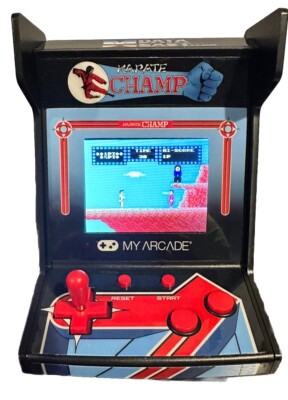 My Arcade Micro Player Retro Arcade Machine Karate Champ (2017) Tested Working