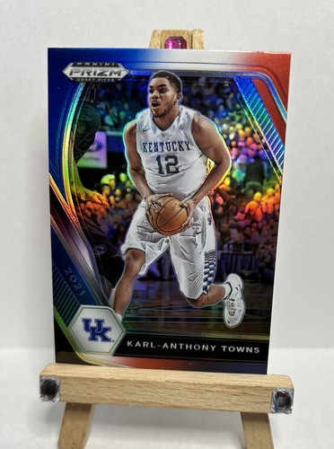 KARL-ANTHONY TOWNS 2021 Prizm Draft Picks RED WHITE BLUE
