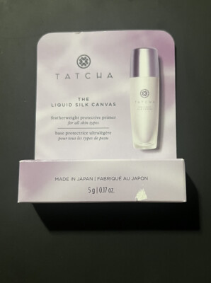 TATCHA LIQUID SILK CANVAS FEATHERWEIGHT PROTECTIVE PRIMER 5 G/0.17 Oz NWB