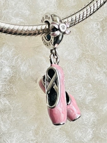 Ballet Charm, S295 Silver, Ballerina Charm for Bracelet