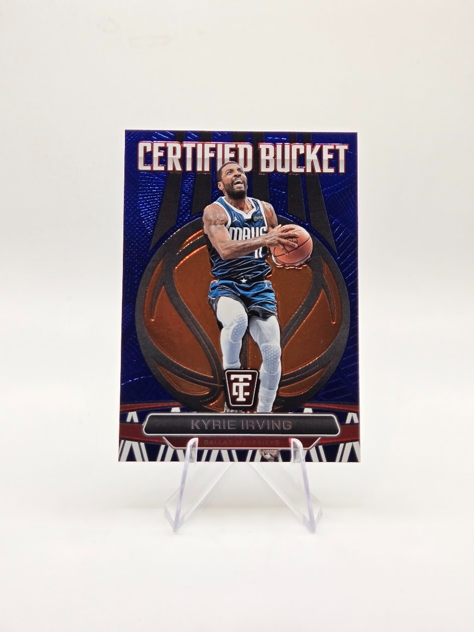 Kyrie Irving 2024-25 Panini Totally Certified Bucket Blue