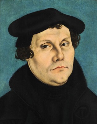Martin Luther Portrait Art Print 11''x14''