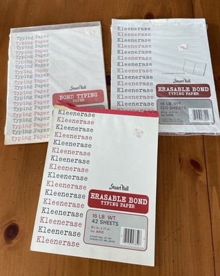 Vintage Stuart Hall Bond Typing Paper Lot 8 1/2'' X 11''