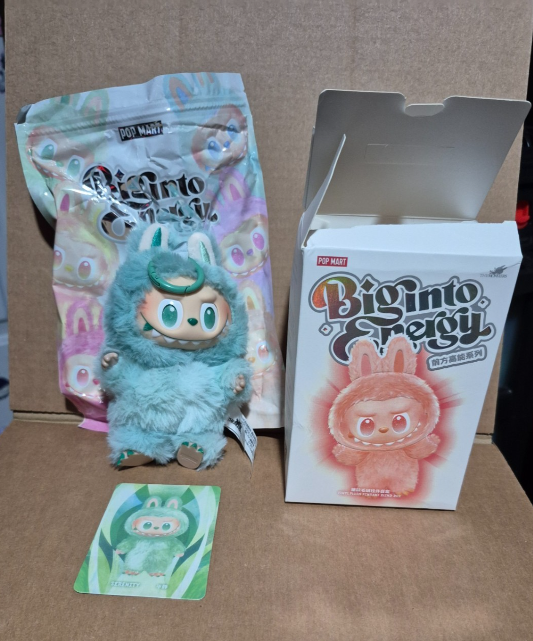 Pop Mart Labubu the Monsters - Big Into Energy - SERENITY | eBay UK