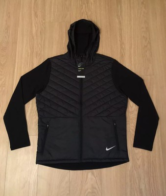 aerolayer hooded running jacket