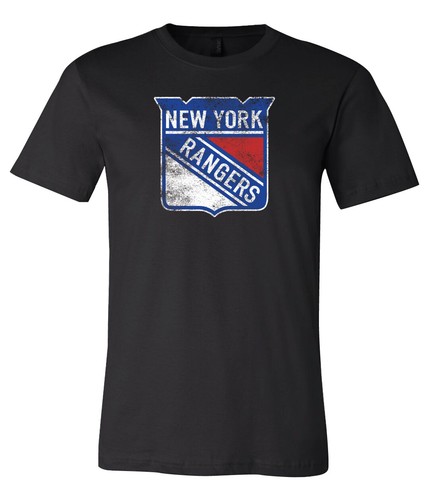 New York Rangers Distressed logo shirt S-6XL Tracking!! | eBay