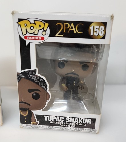 Tupac Shakur Funko Pop Rocks Vinyl Figure 158 Hip Hop Rap