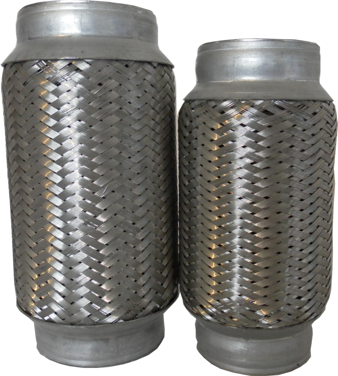 Exhaust Flex Pipe Joint, Flexible Bellow, 2.5" x 8" long, Inner Braid