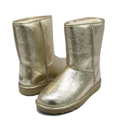 Ugg classic cheap short metallic
