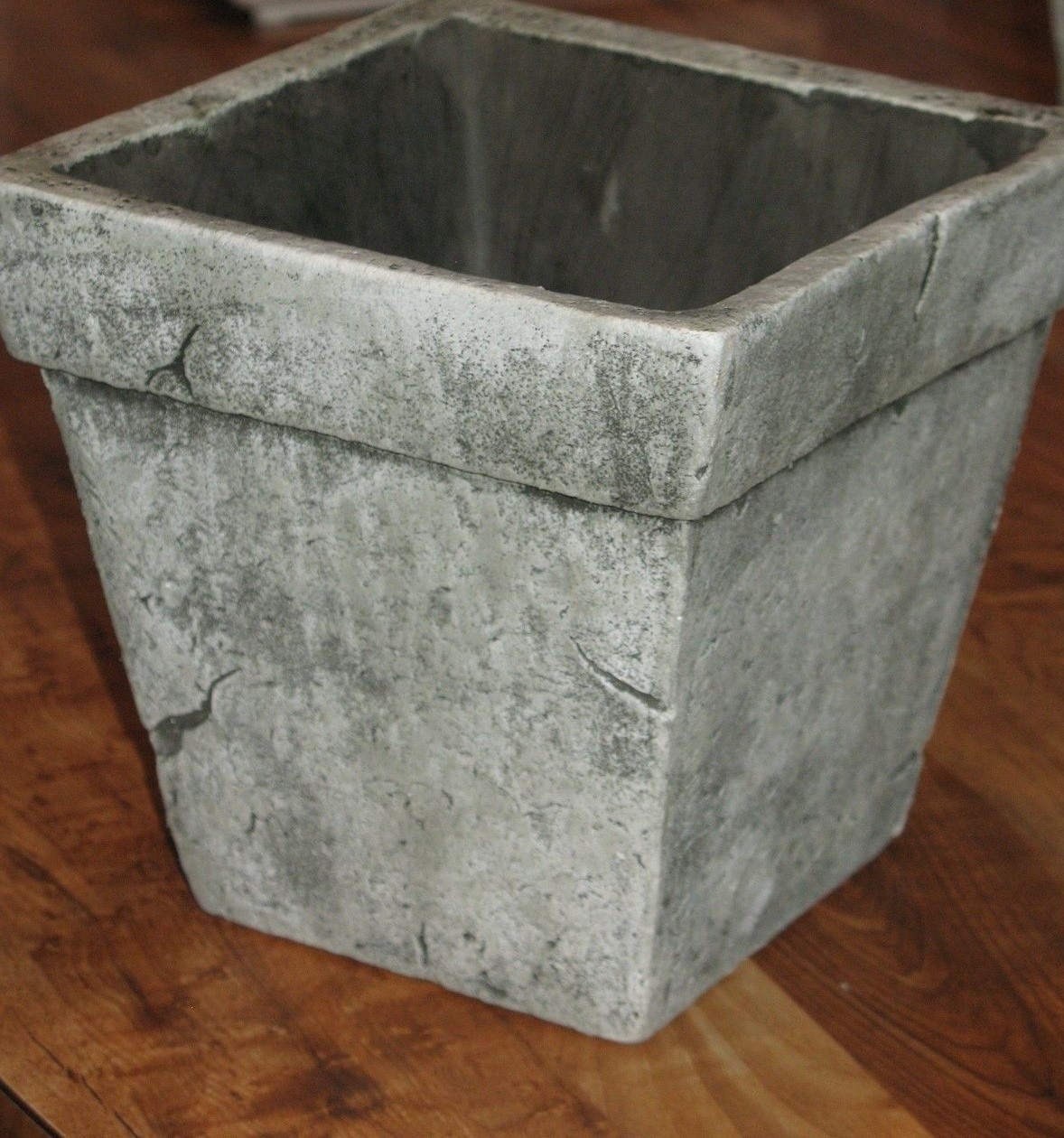 Flower Pot Dragonfly Planter Home & Garden Accent Square 6