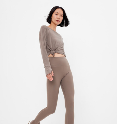 GapFit Women High Rise Power Compression Recycled 7 8 Leggings