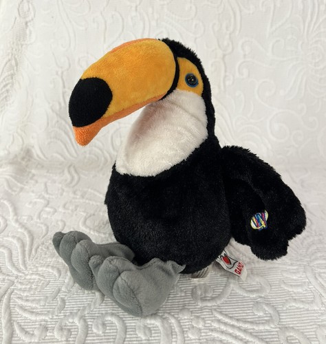 Webkinz Toco Toucan Plush Stuffed Animal HM223 Ganz Black No