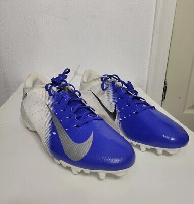 Nike Vapor Football Cleat Men's White/Blue New without Box Sz 16