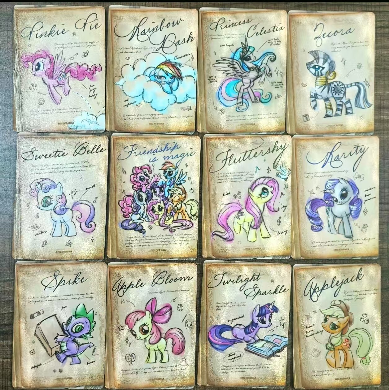 【未開封】My Little ponyプロモーションカード　6パック 東京おもちゃショー MY LITTLE PONY プロモーションカード