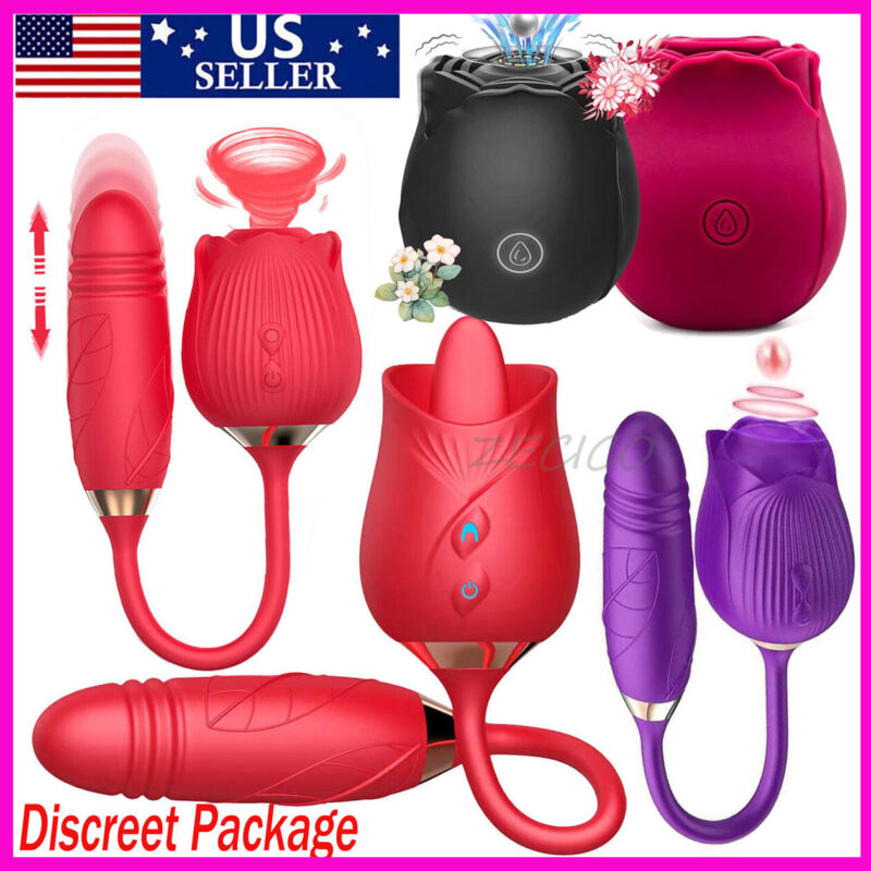 Rose-Licking-Vibrator-Nipple-Clit-Licking-Women-Rechargeable-Toy-use Lubricants