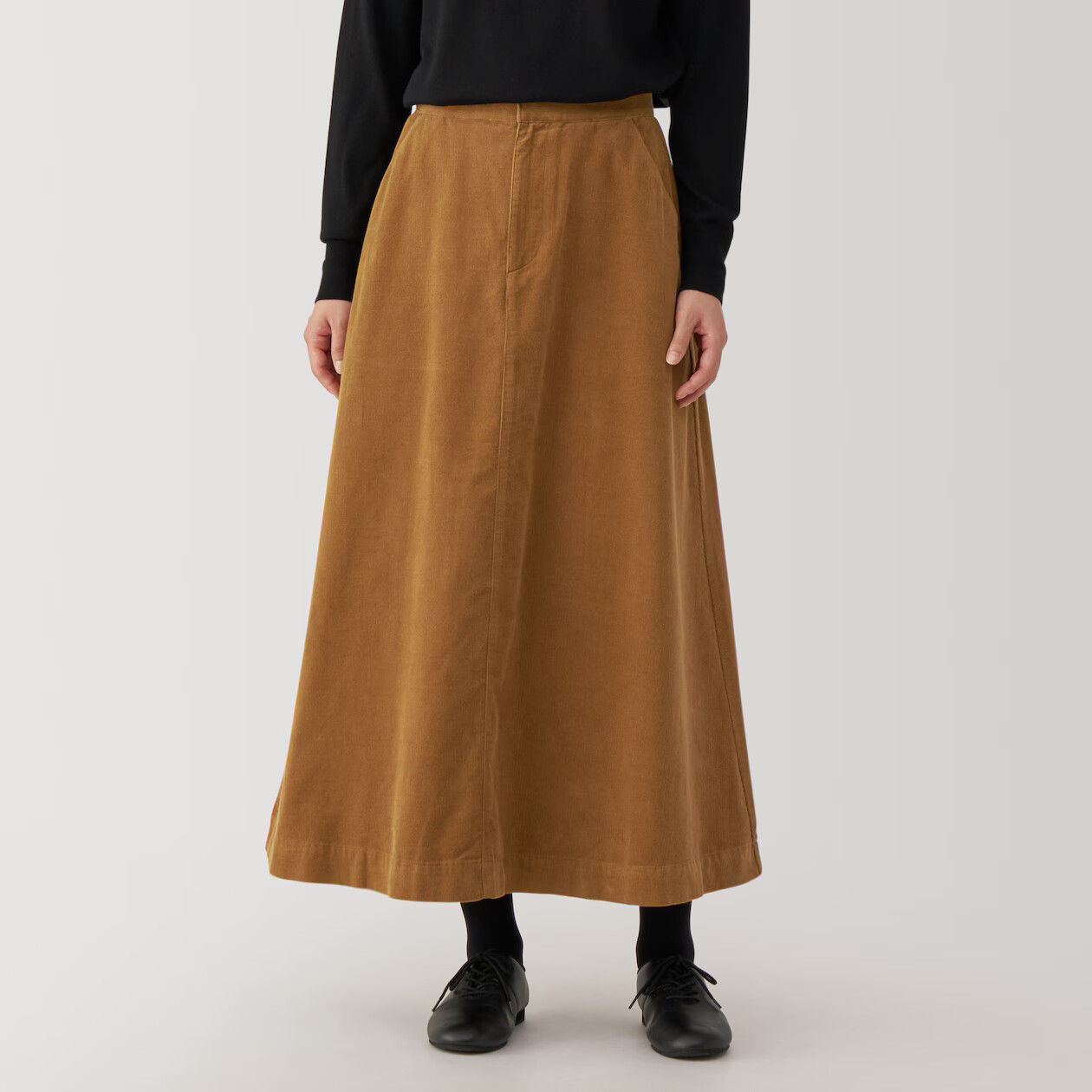 【WOOHWA】SEPER CORDUROY MIDI SK Petal and Pup Womens Kellen Corduroy Midi Skirt : Target