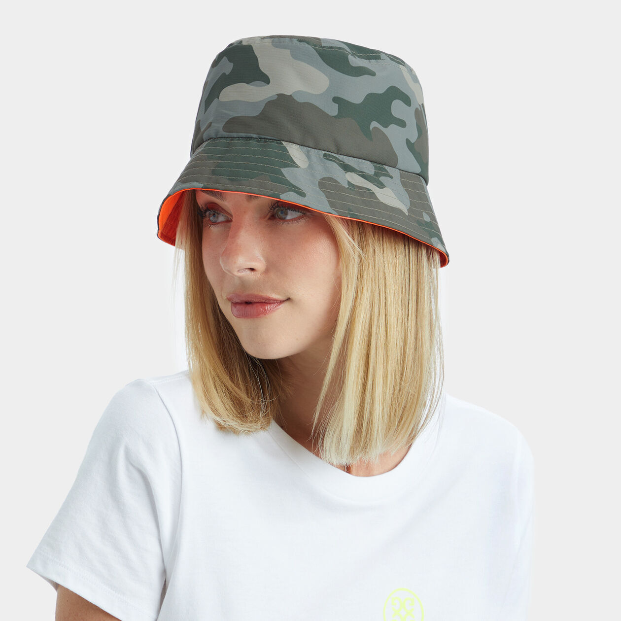 New G/FORE CAMO G.112 REVERSIBLE FEATHERWEIGHT TECH BUCKET