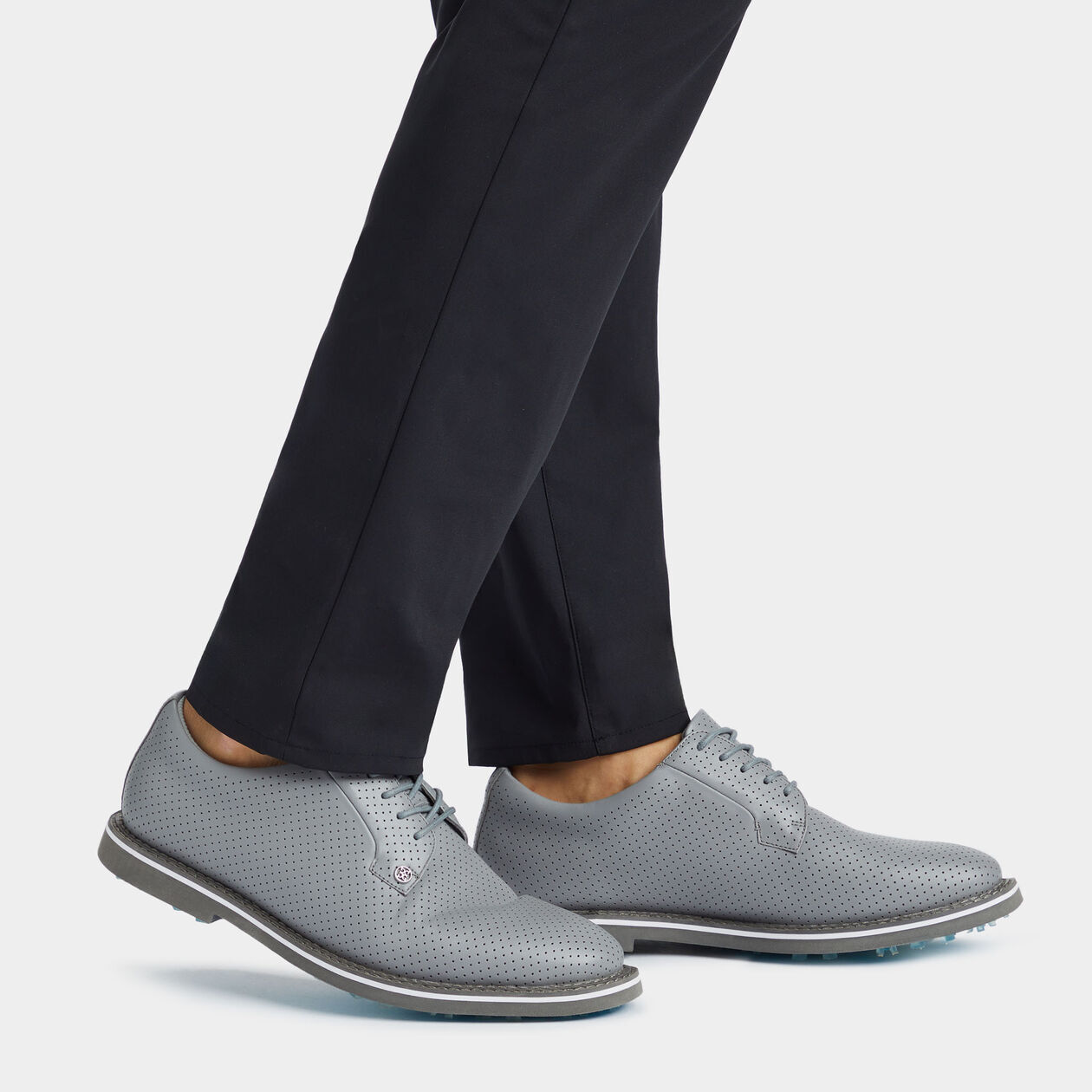 New Mens G/FORE GALLIVANTER PERFORATED LEATHER GOLF SHOE