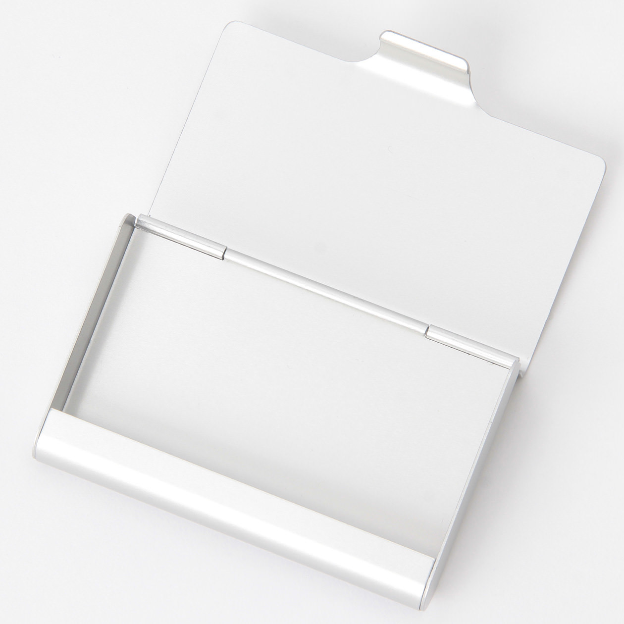 MUJI Aluminum Card Case For Approx 45 Sheets Of Business