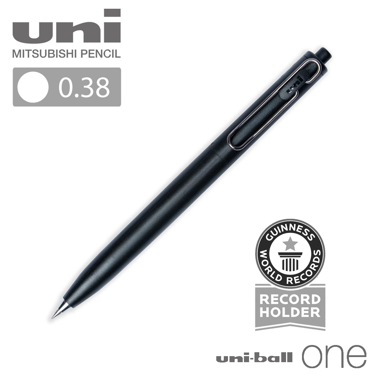 Mitsubishi Uni-Ball ONE F-Series Gel-Ink Ball Point Pen 0.38