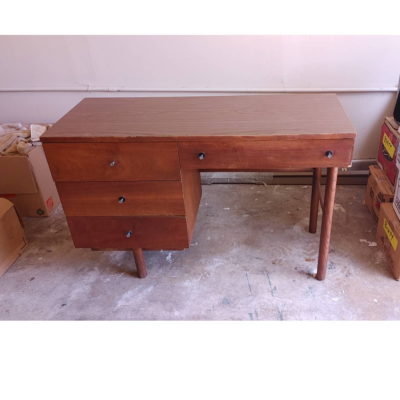 Vintage 1960s modern Distinctive Furniture by Stanley Desk eBay