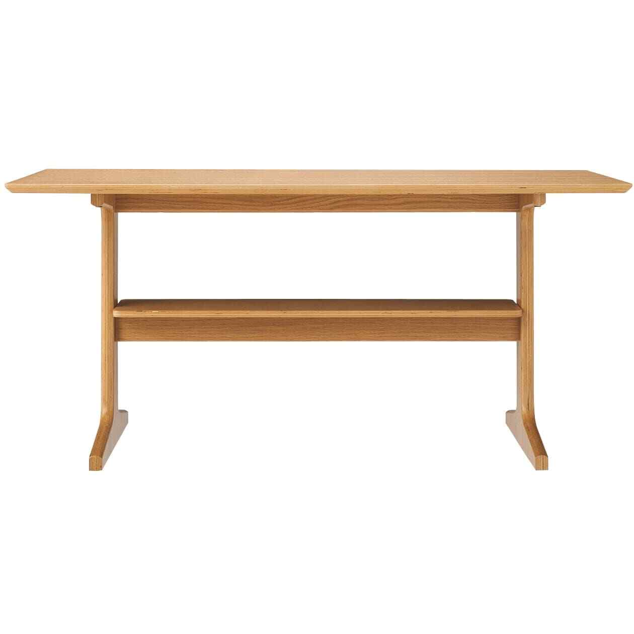 Muji table 2 oak wood that can be used in the living room or