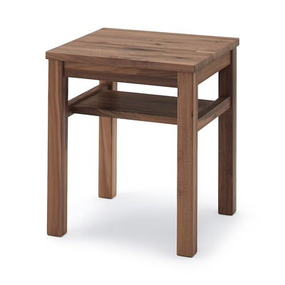 Walnut wood side table deals