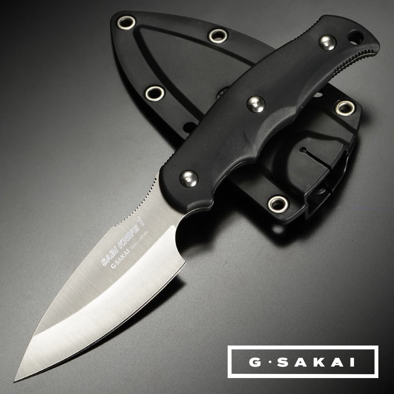 G SAKAI ナイフ G-SAKAI SABI-KNIFE1 Rust Resistant Low-Carbon Steel Blade