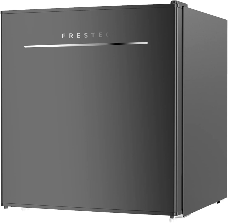 1.6 Cu.Ft Mini Fridge with Freezer, Compact Refrigerator with Freezer, 6 Adjusta