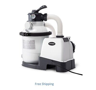 Intex - 1200 Gph Sand Filter Pump (110-120 Volt), Best Choice For Pool