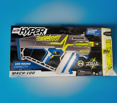 NERF HYPER MACH-100 FULLY MOTORIZED BLASTER New