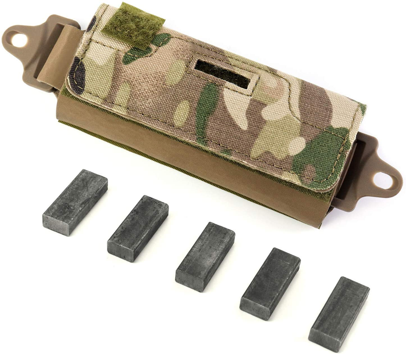 Helmet Counterbalance Weight Bag, Tactical Helmet Counterweight NVG Pouch for OP