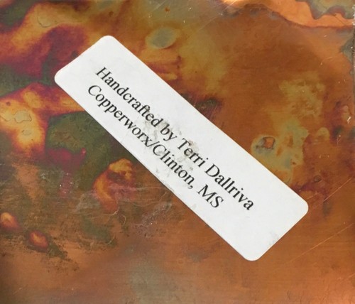 Copperworx Copper Votive Holder Handcrafted In Mississippi By Terri Dallriva