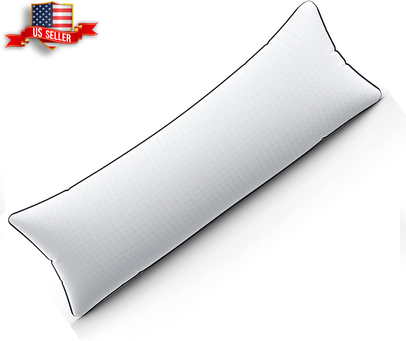 Firm & Fluffy Body Pillow for Adults 20x54 Inch Pillow Inser