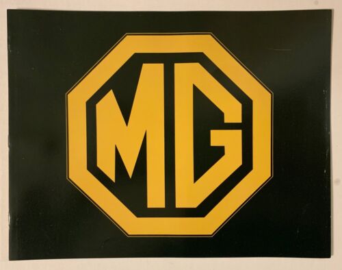 Mint Original! 1980 MG MGB Factory Sales Catalog Brochure - 14 Pages!