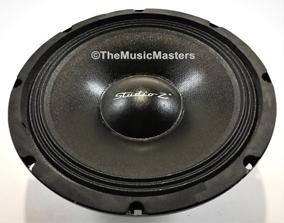 Pair 8" inch 8 ohm HQ WOOFERS Bass Speaker Studio Home Cabinet Box Replacements