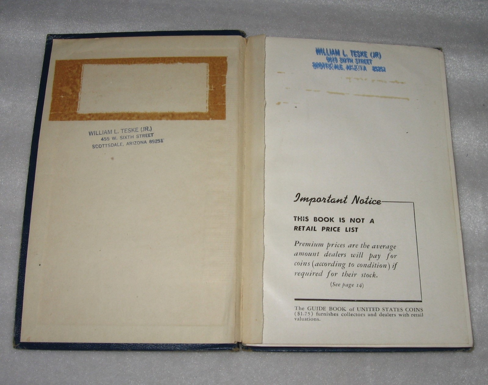 HANDBOOK OF UNITED STATES COINS - R. S. YEOMAN - 14TH EDITION - 1957 - HC