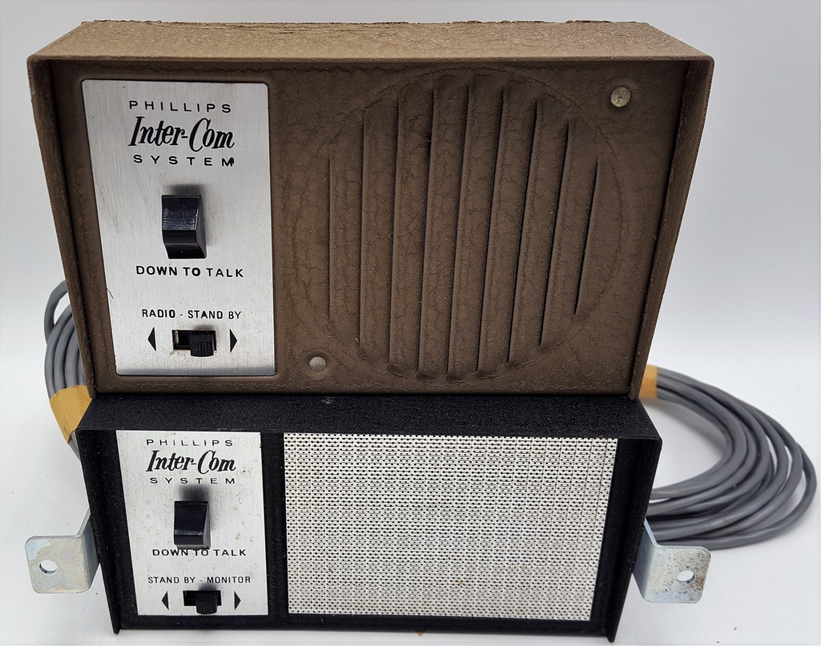 Vintage Open Box Phillips Intercom System PTC-401-MR Truck & Camper Station