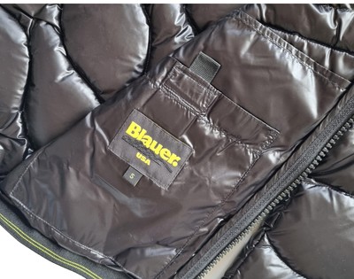 Pre-owned Blauer Men's Down Jacket 24wbluc03005 A06355 Black